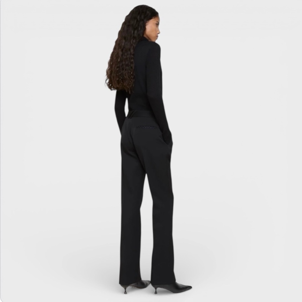 BURBERRY 
Burberry London Black Wool Blend
Tailored Trousers - Picture 4 of 15